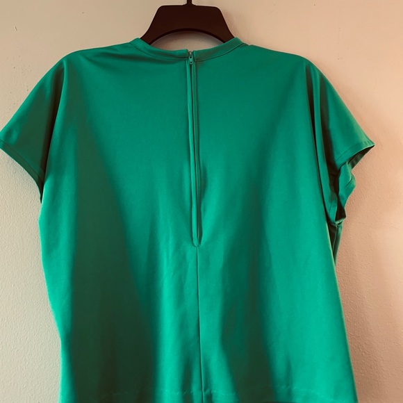 Vintage John Abbott Green top - Picture 7 of 7
